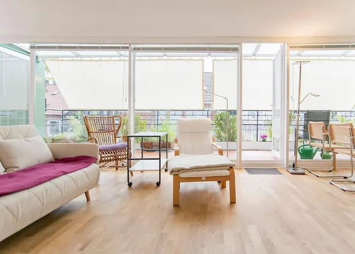 Modernes, Sonniges Appartement Im Herzen Von Duesseldorf